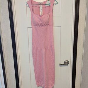 Shapewear pink dress